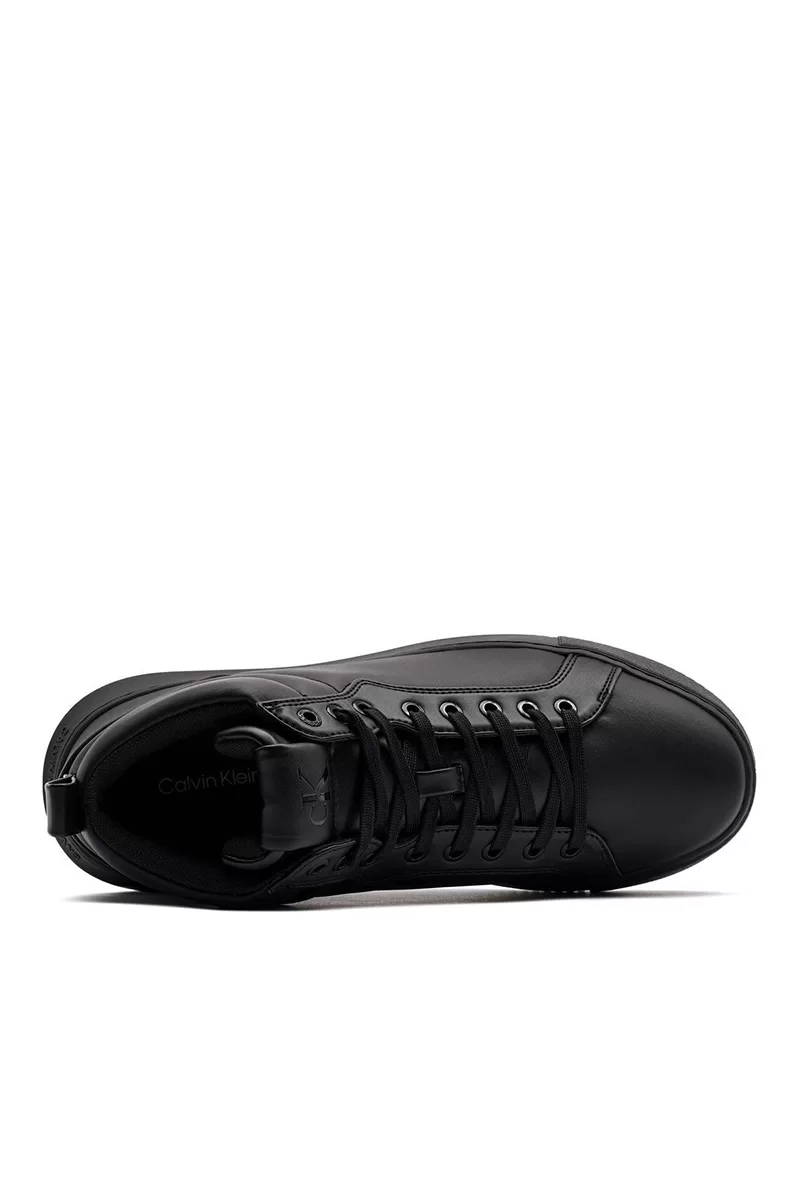 CK Jeans CHUNKY CUPSOLE CLEAN HIGH Erkek SİYAH Sneaker YM0YM01120-0GJ