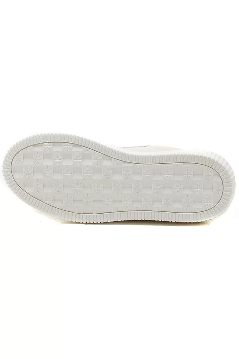 Calvin Klein  Kadın Chunky Taban CK Logo Beyaz Sneaker
