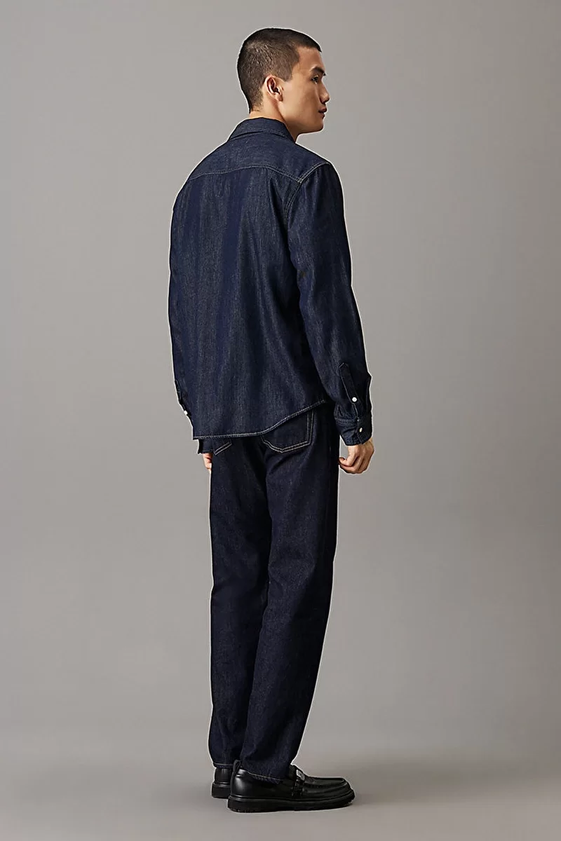 CK Jeans REGULAR DENIM SHIRT Erkek  Ceket J30J326584-1BJ