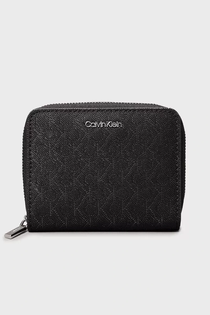 Calvin Klein CK MUST MEDIUM ZIP AROUND_MONO Kadın  Cüzdan K60K612942-BEH