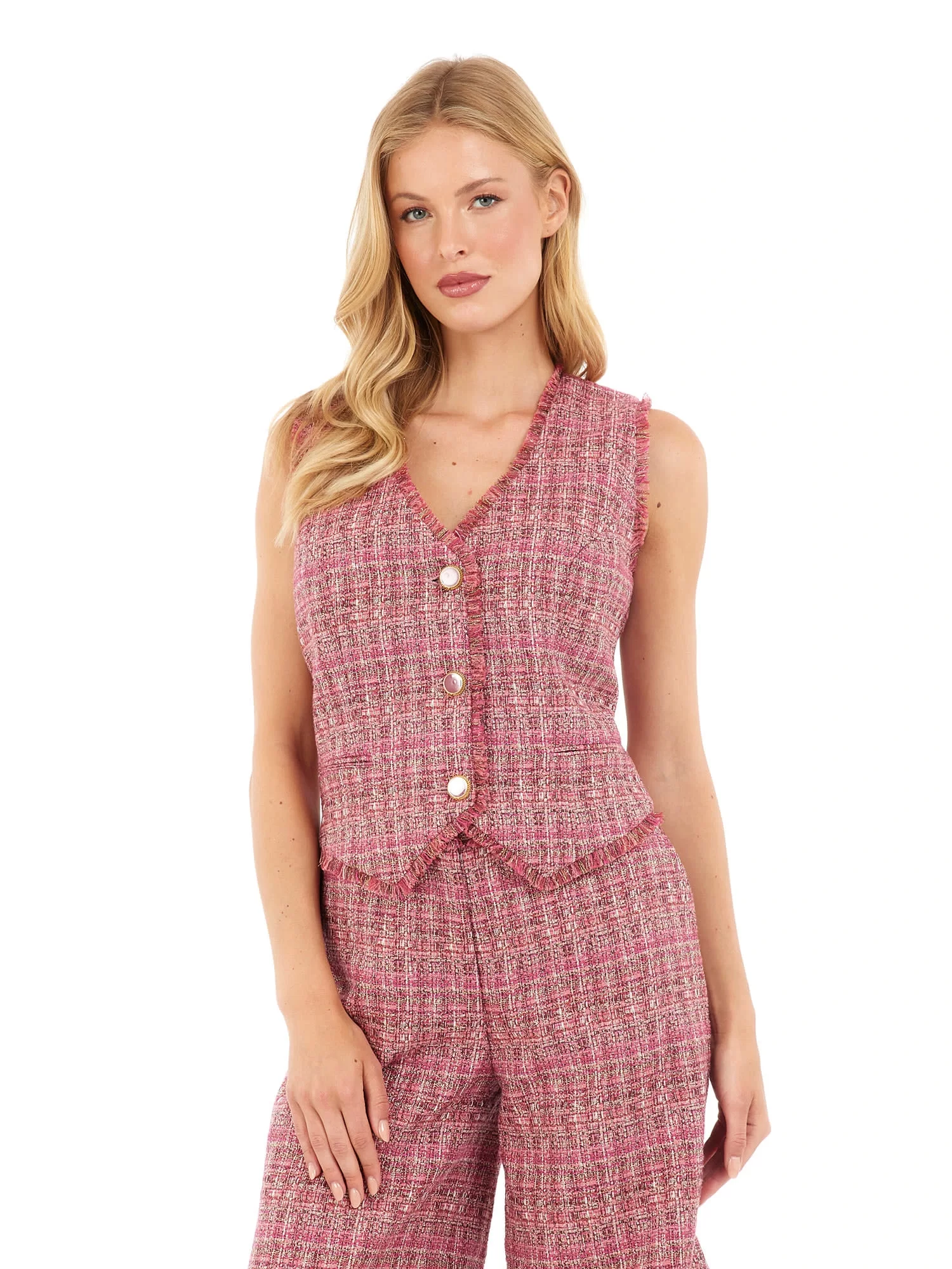Guess CLAUDIA VEST Kadın Multicolor Yelek 5GGN177302A-F8NP