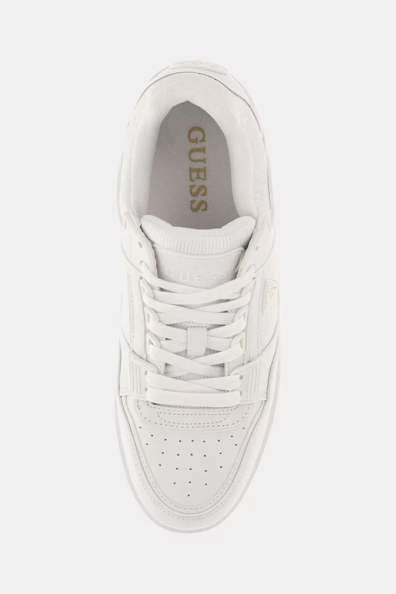Guess Clelıa Kadın Beyaz Sneaker FLFCLEELE12-WHITE