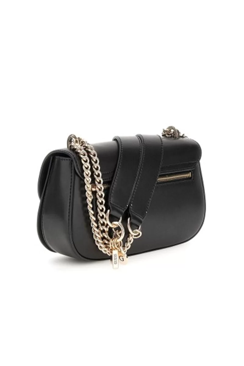 Guess Daryna Convertıble Xbody Flap Kadın Siyah Çapraz Çanta HWVG9493210-BLA