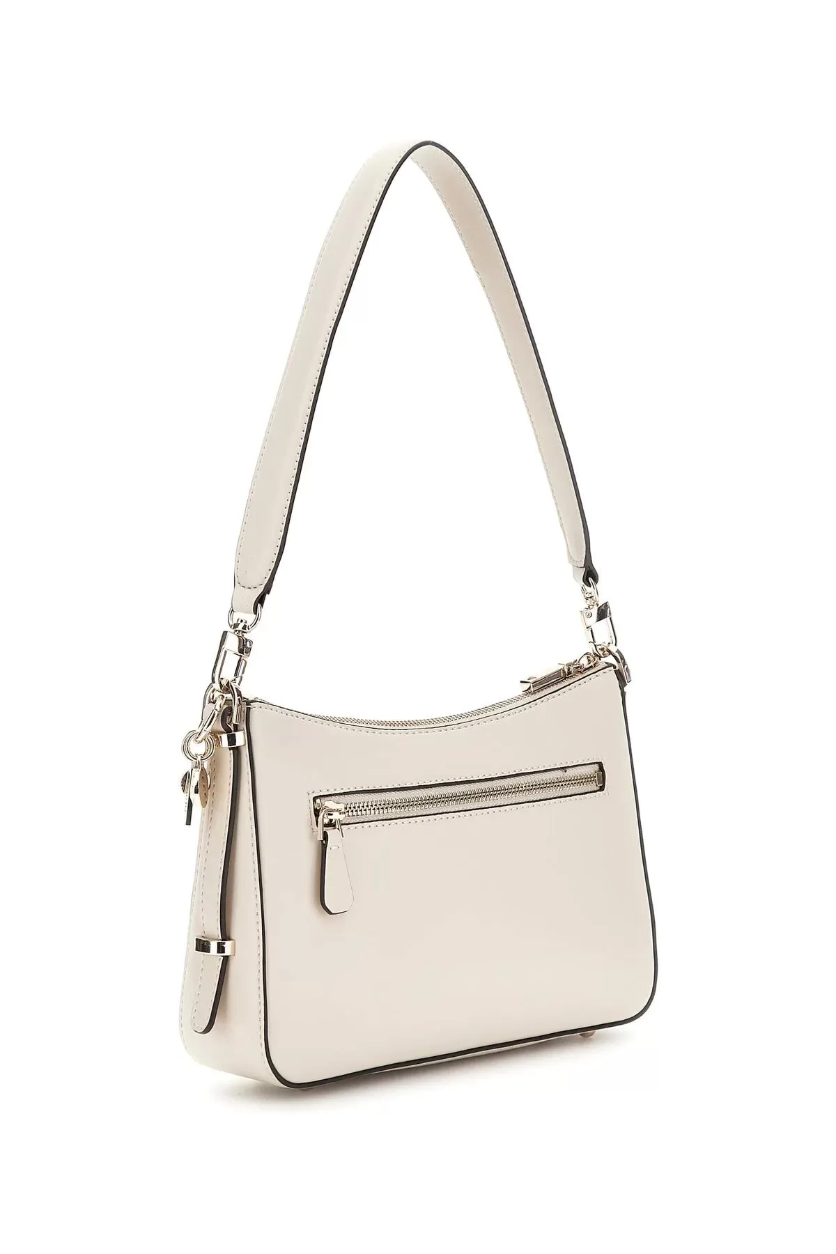 Guess Daryna Top Zıp Shoulder Bag Kadın Ekru Çapraz Çanta HWVG9493180-BON