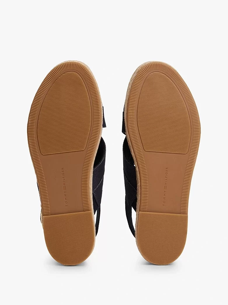 Tommy Hilfiger DENIM ESPADRILLE PLATFORM SANDAL Kadın  Sandalet FW0FW08669DW6