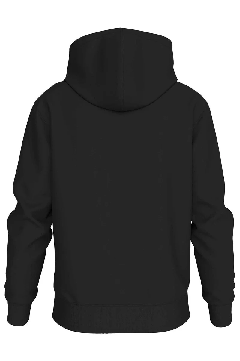 CK Jeans DISTRESSED MONOLOGO HOODIE Erkek SİYAH Sweatshirt J30J326875-BEH