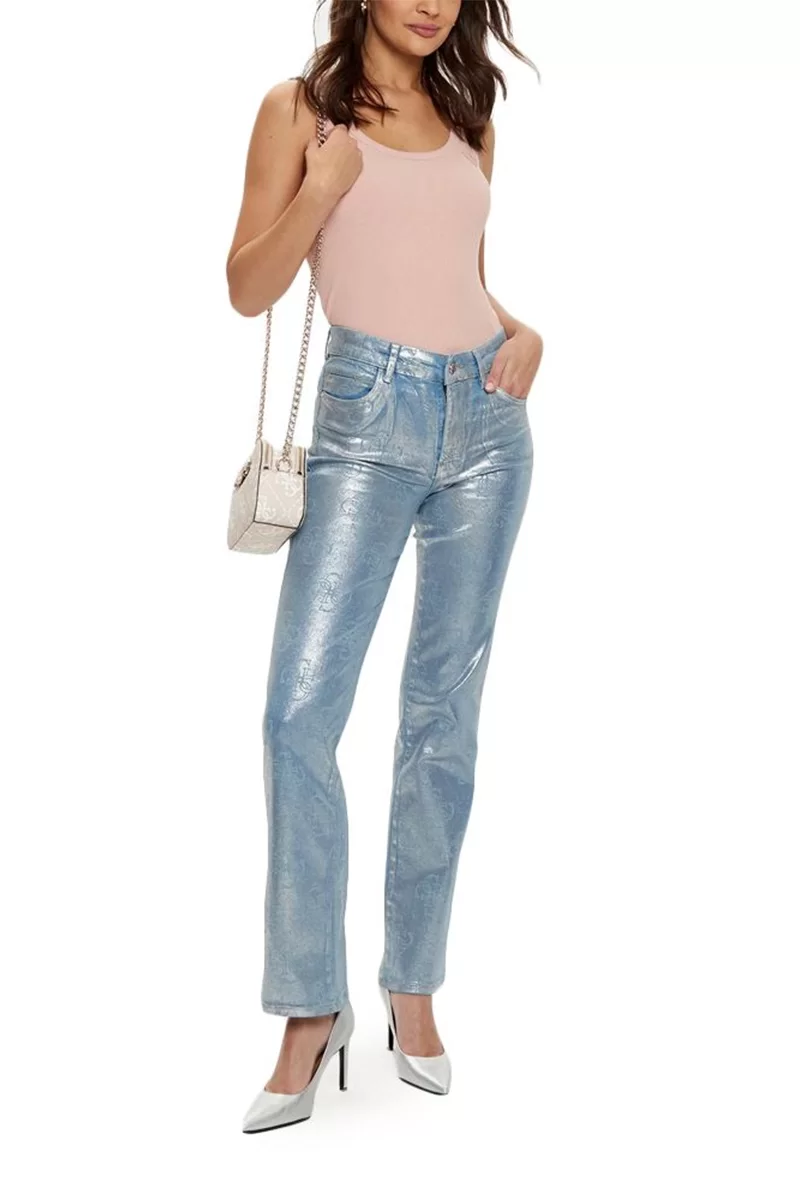 Guess DORY PANT Kadın Gri Pantolon W5RA0JD5JS1-D3GL