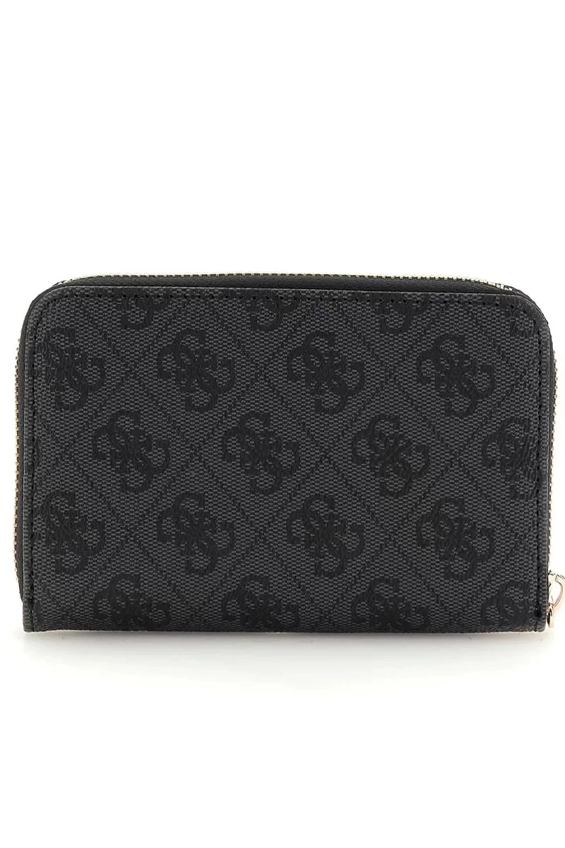 Guess Eco Erıca Slg Med Zıp Around Kadın Antrasit Cüzdan SWSG9510140-CLO