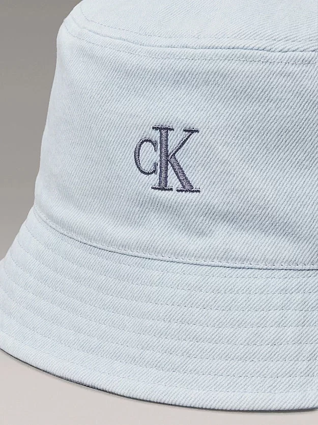 Calvin Klein Kadın  Mavi  Twill  Kova Şapka