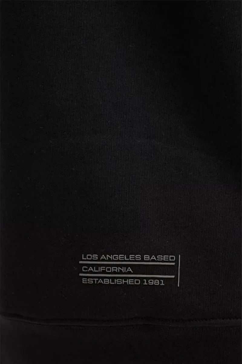 Guess Emıs Hoodıe Sweatshırt Erkek Siyah Sweatshirt Z4YQ00K9V31-JBLK