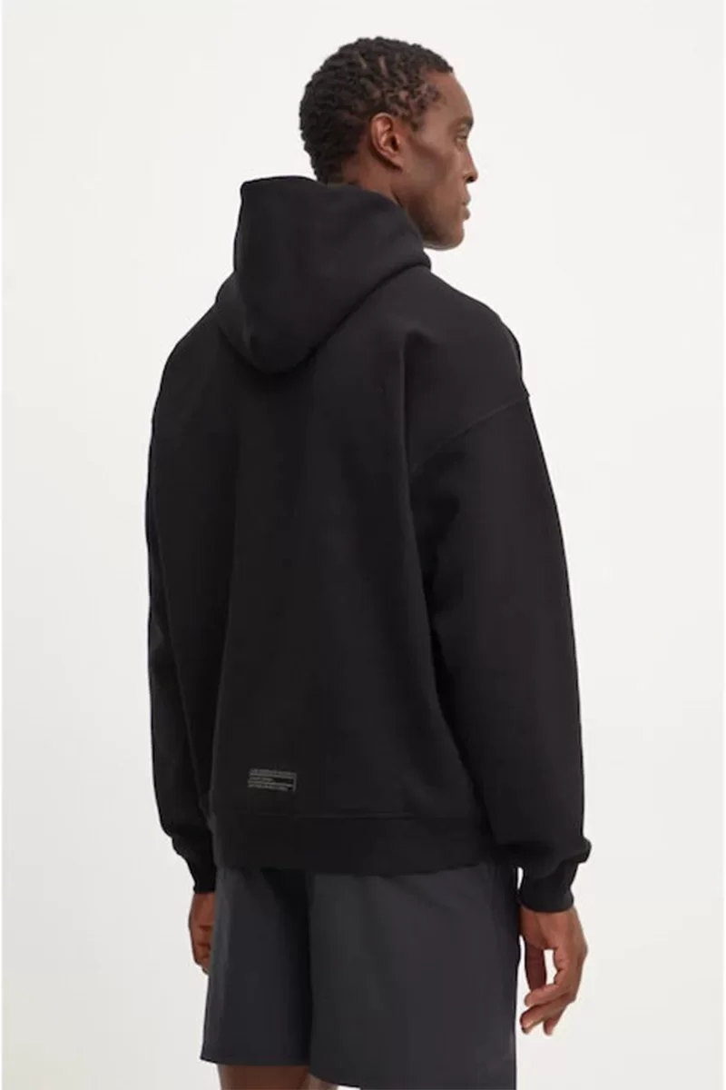 Guess Emıs Hoodıe Sweatshırt Erkek Siyah Sweatshirt Z4YQ00K9V31-JBLK