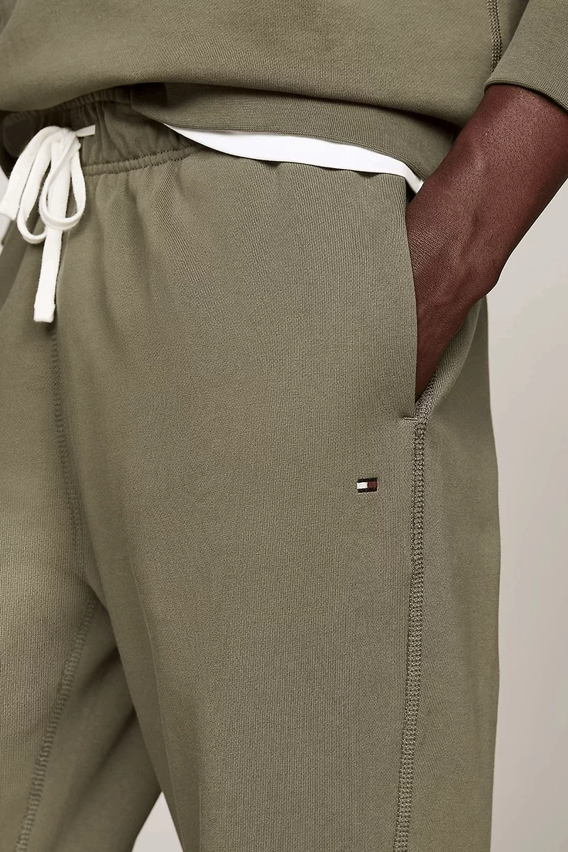 Tommy Hilfiger ESSENTIAL TERRY SWEATPANTS Erkek YEŞİL Eşofman Altı MW0MW37236PLI