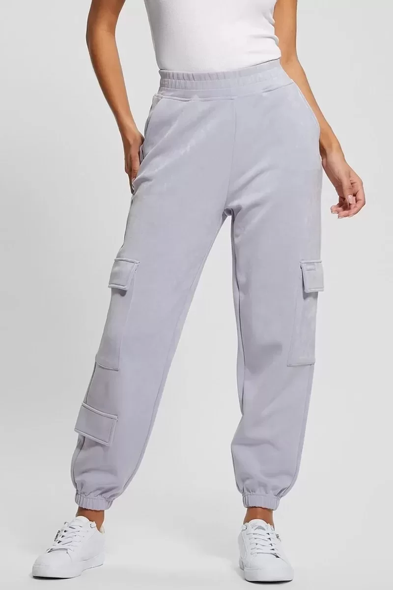 Guess EUPHEMIA CARGO PANTS Kadın Lila Eşofman Altı V3YB05KBC00-G7HX