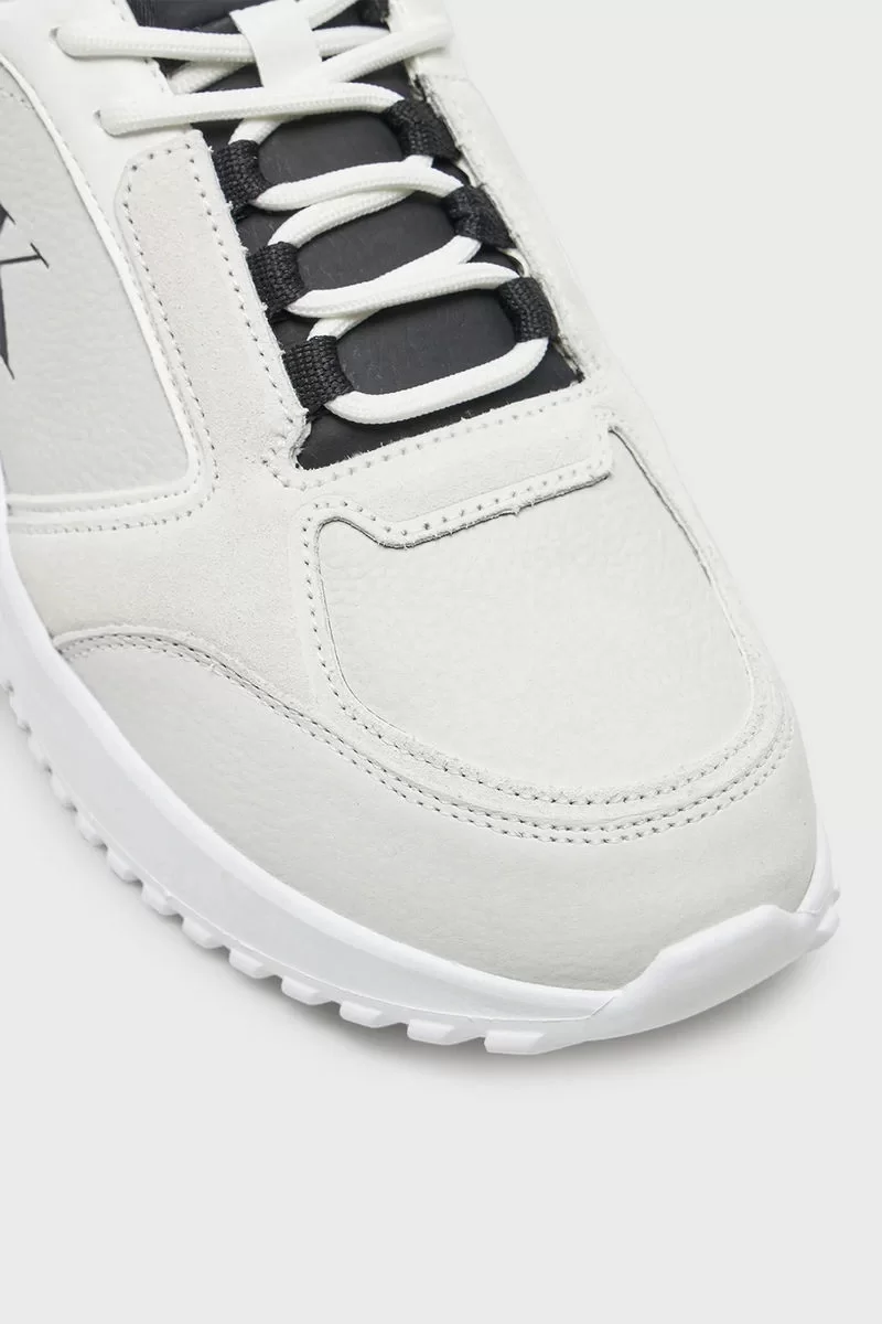 Calvin Klein EVA RUNNER LOW MG WMM Erkek Siyah - Beyaz Sneaker YM0YM01145-0LF
