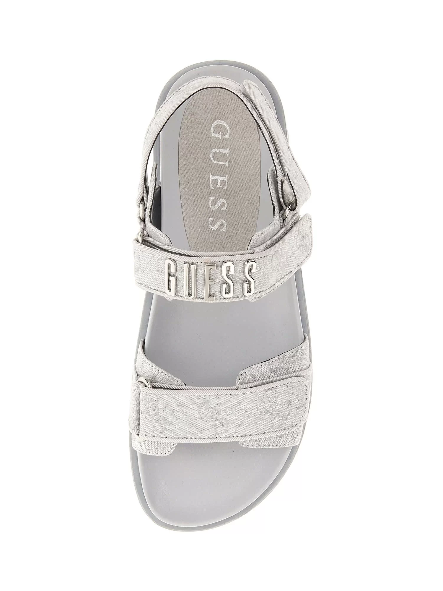 Guess FADISON Kadın Gri Sandalet FLJFDSLEL03-SILVE