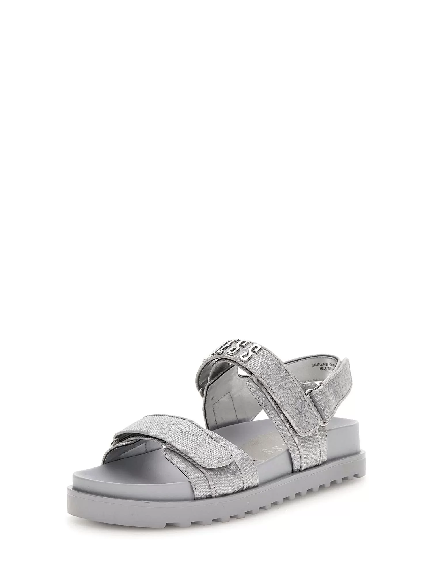 Guess FADISON Kadın Gri Sandalet FLJFDSLEL03-SILVE