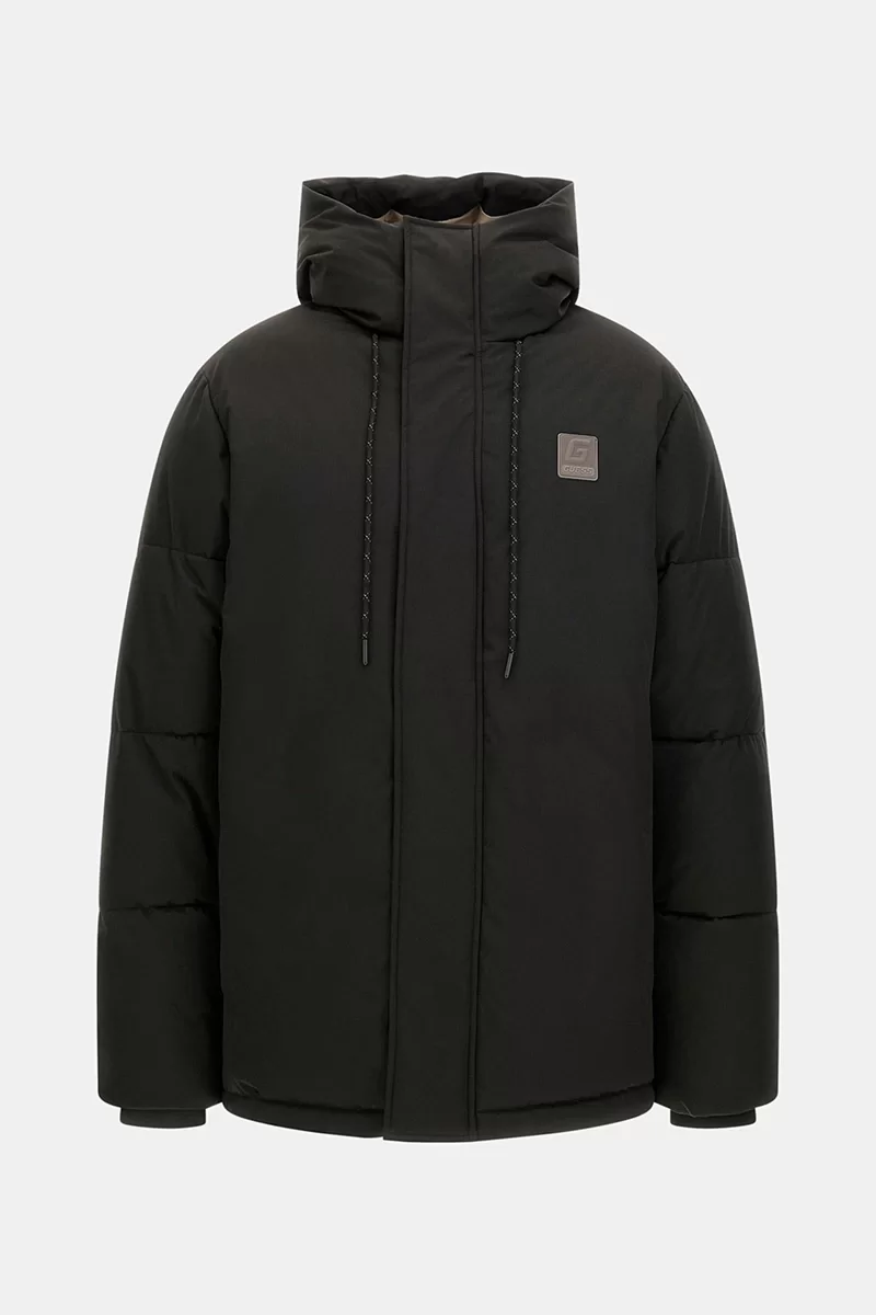 Guess FAWARIS PADDED JACKE Erkek SİYAH Mont Z4BL05WGFP0-H97B