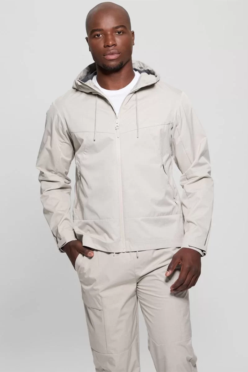 Guess Fawarıs Wınd Jacket Erkek Bej Ceket Z4BL06WGFP0-H10U