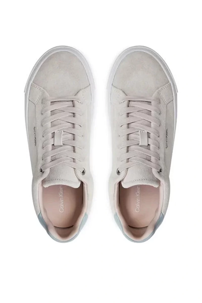 Calvin Klein Flatform Cup Kadın Bej Sneaker