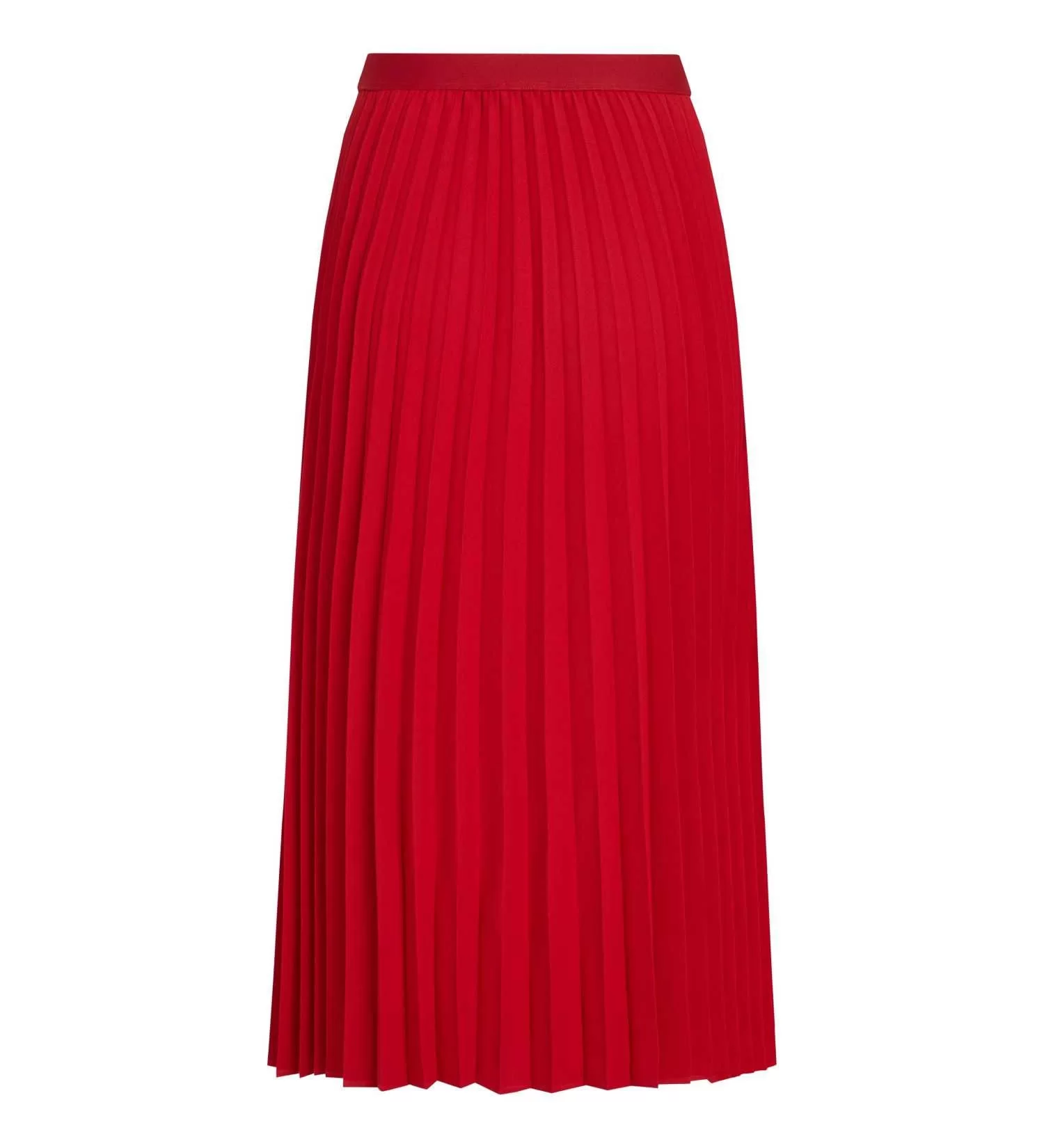Tommy Hilfiger FLUID PLEATED PULL ON MIDI SKIRT Kadın  Etek WW0WW43886XLD