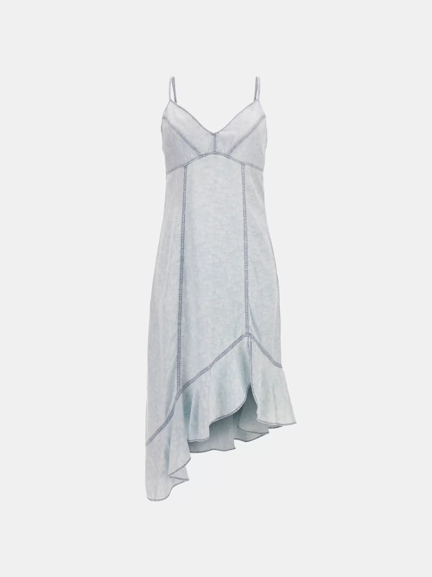 Guess FRANCISCA DRESS Kadın Mavi Elbise W5GK44D5N81-TCPA