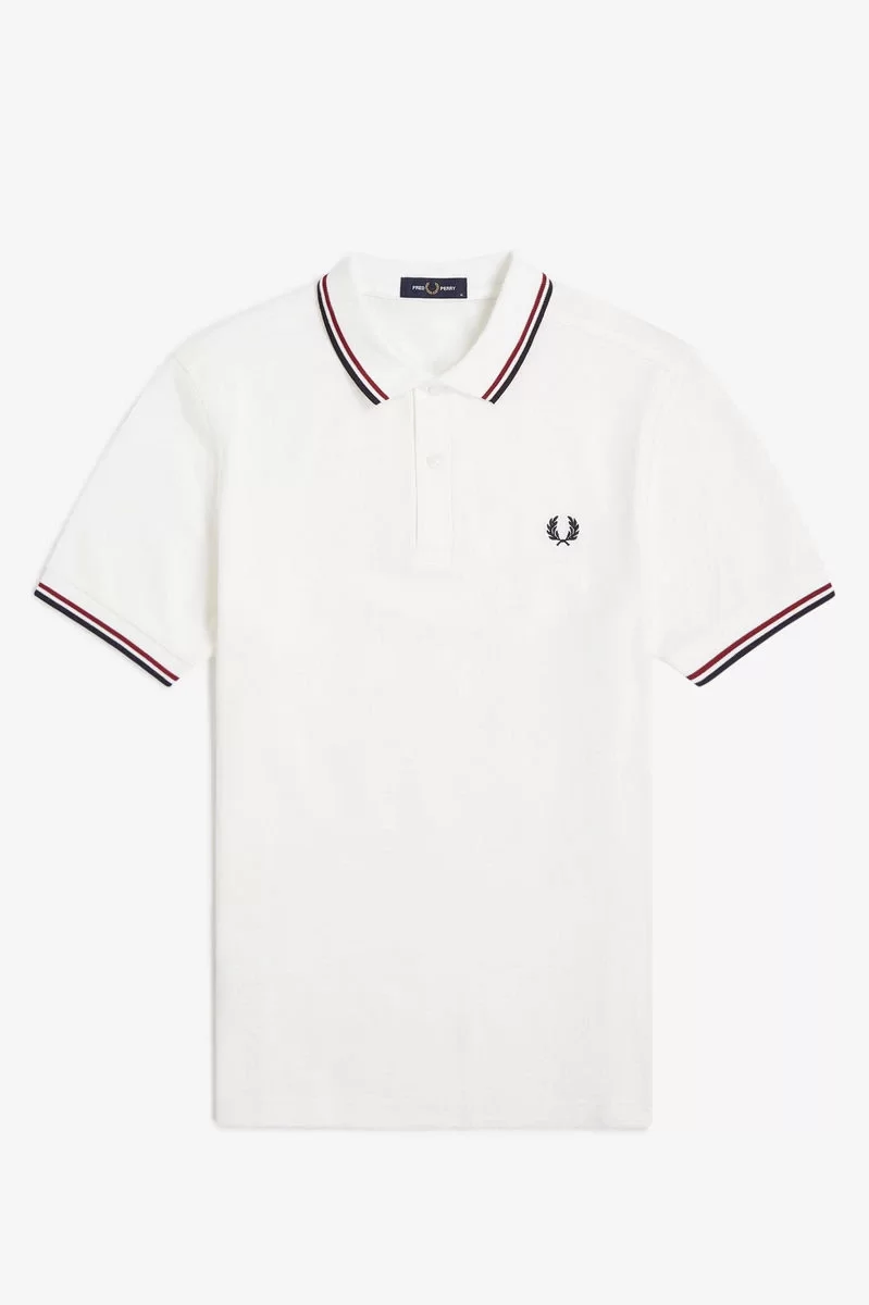 Fred Perry TWIN TIPPED FRED PERRY SHIRT Erkek  T-shirt M3600-T60