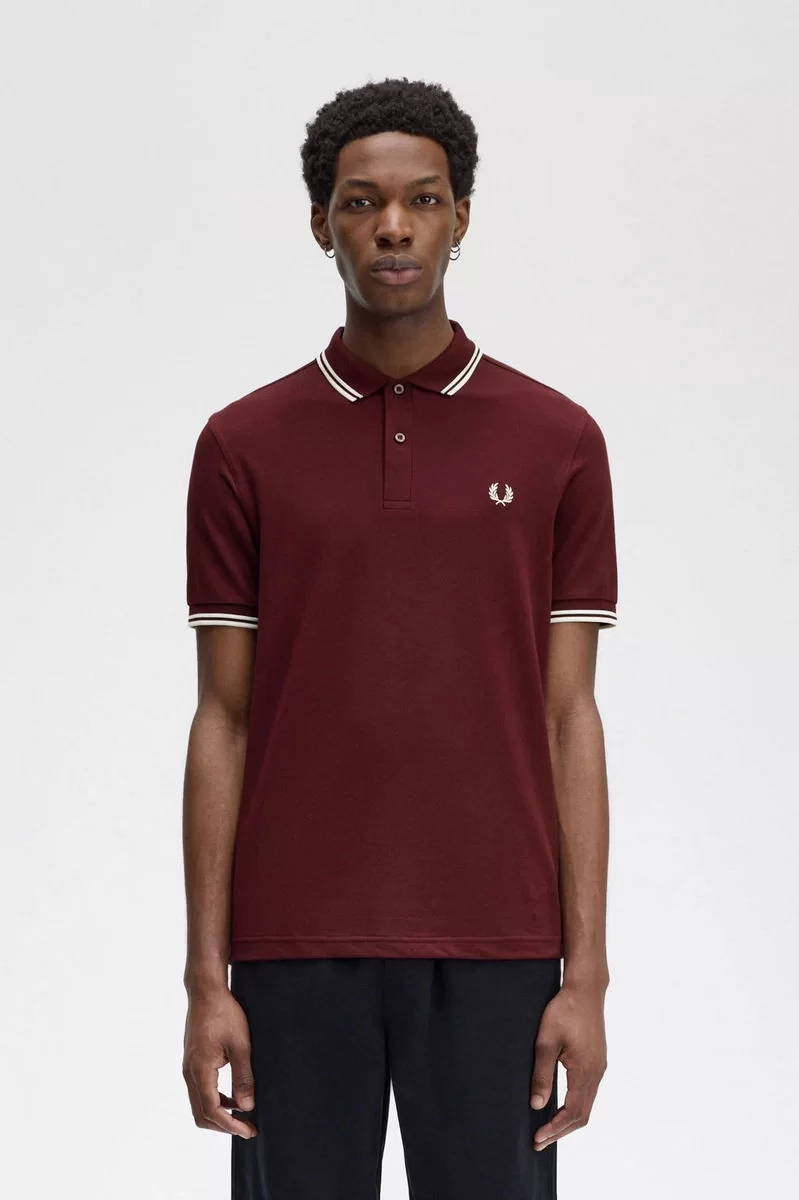 Fred Perry TWIN TIPPED FRED PERRY SHIRT Erkek  T-shirt M3600-597