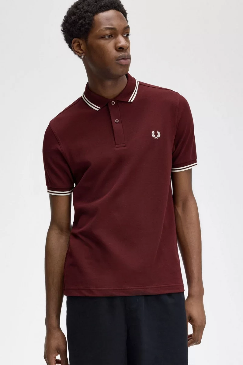 Fred Perry TWIN TIPPED FRED PERRY SHIRT Erkek  T-shirt M3600-597