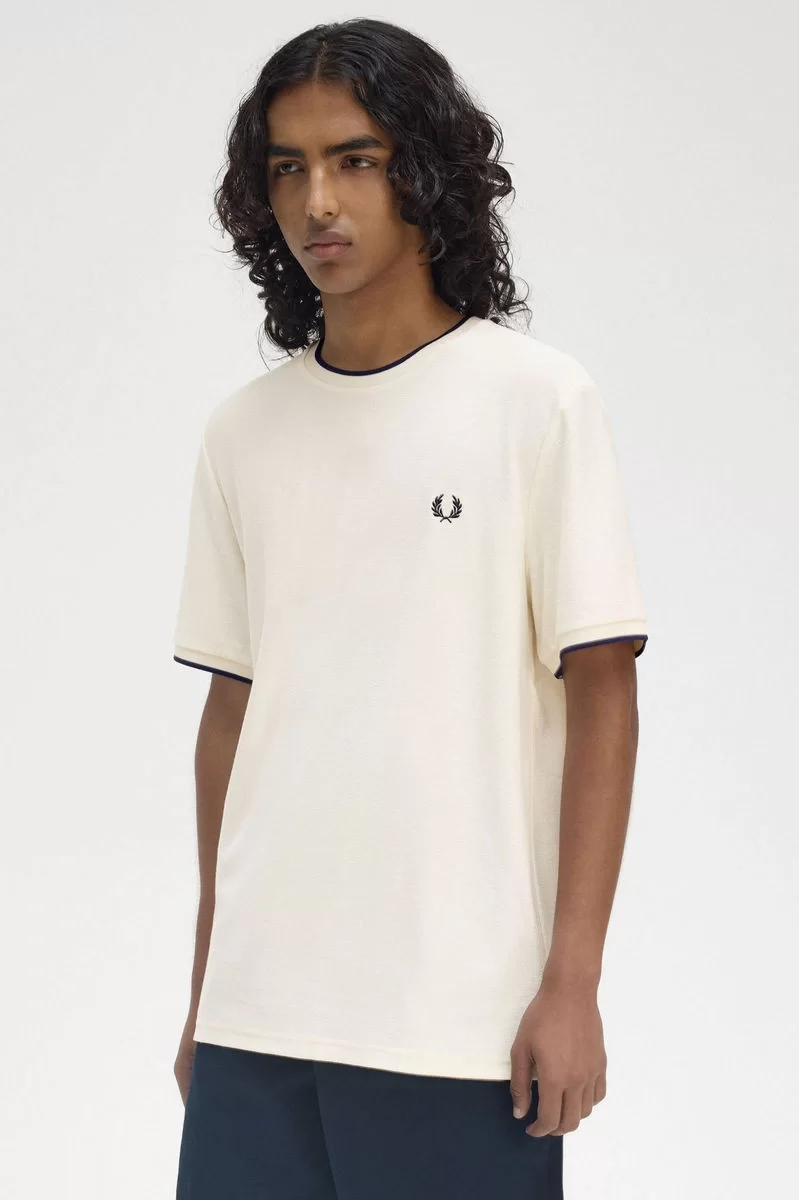 Fred Perry CREPE PIQUE T-SHIRT Erkek  T-shirt M8585-560