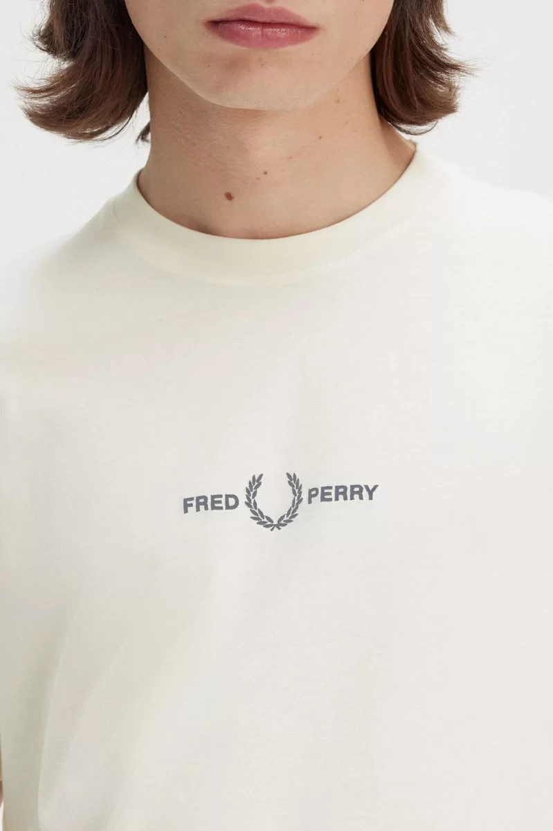 Fred Perry EMBROIDERED T-SHIRT Erkek  T-shirt M4580-F79