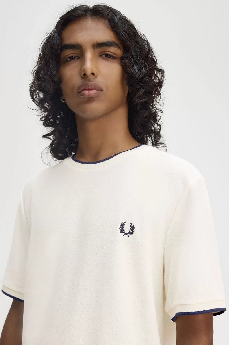 Fred Perry CREPE PIQUE T-SHIRT Erkek  T-shirt M8585-560
