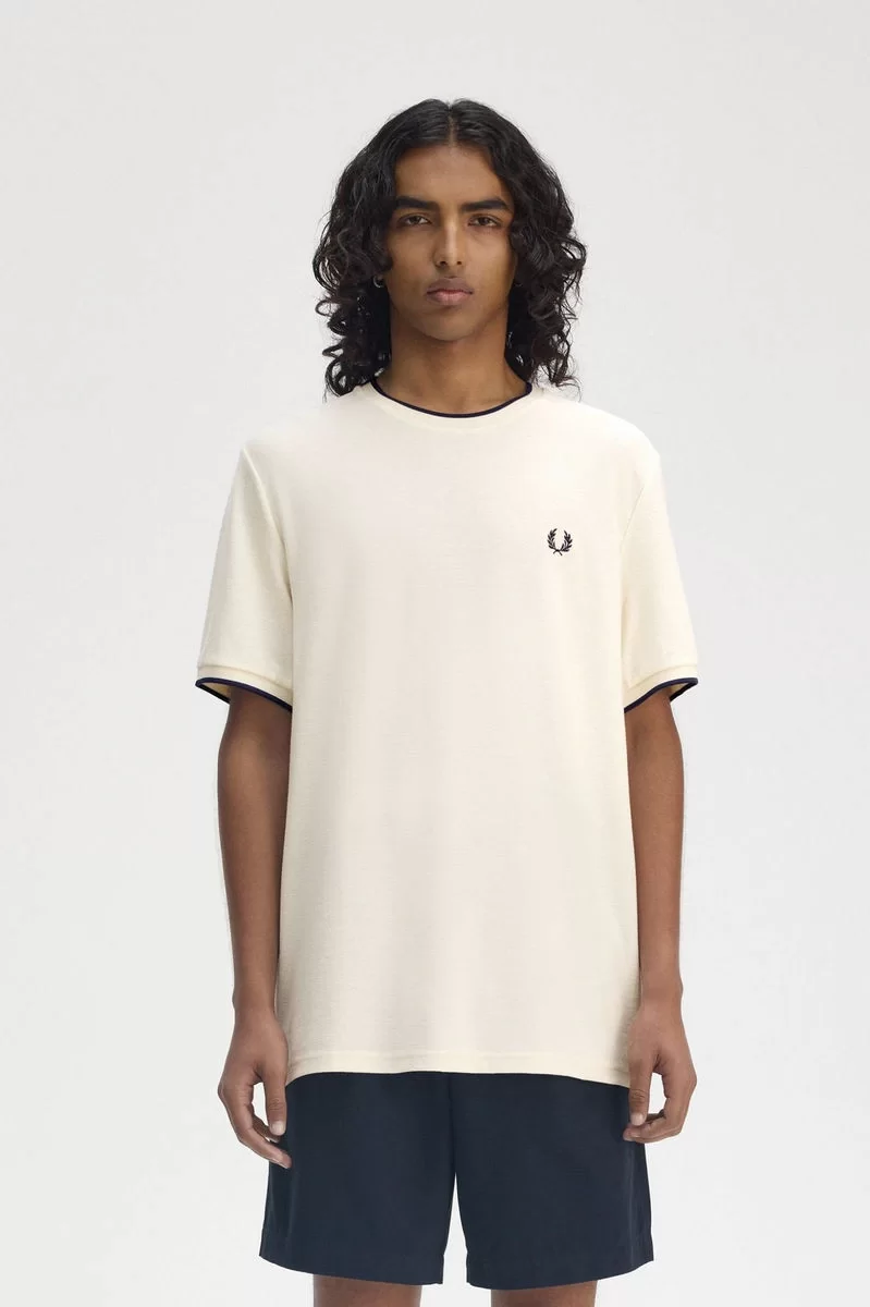 Fred Perry CREPE PIQUE T-SHIRT Erkek  T-shirt M8585-560