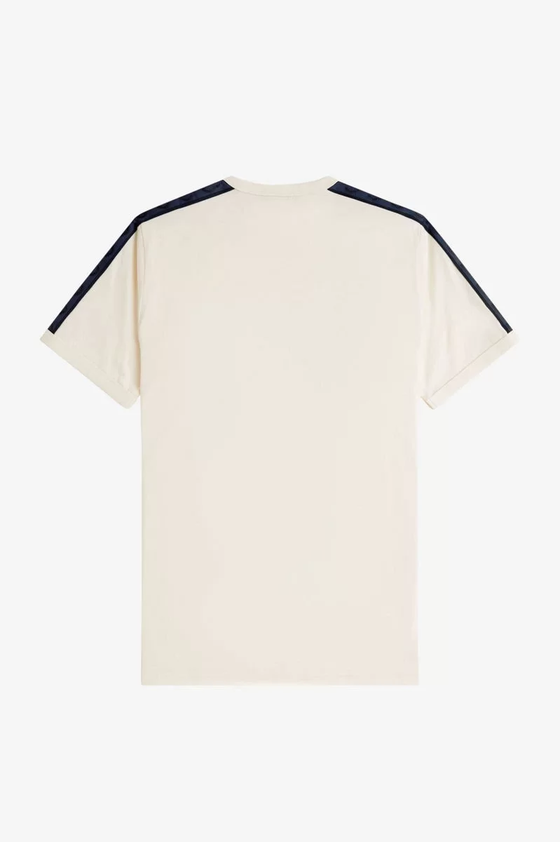 Fred Perry CONTRAST TAPE RINGER T-SHIRT Erkek  T-shirt M4613-170