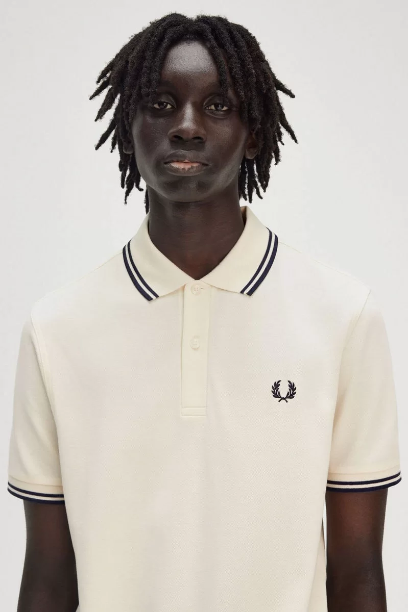 Fred Perry TWIN TIPPED FRED PERRY SHIRT Erkek  T-shirt M3600-Y24