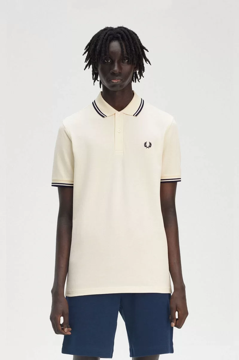 Fred Perry TWIN TIPPED FRED PERRY SHIRT Erkek  T-shirt M3600-Y24