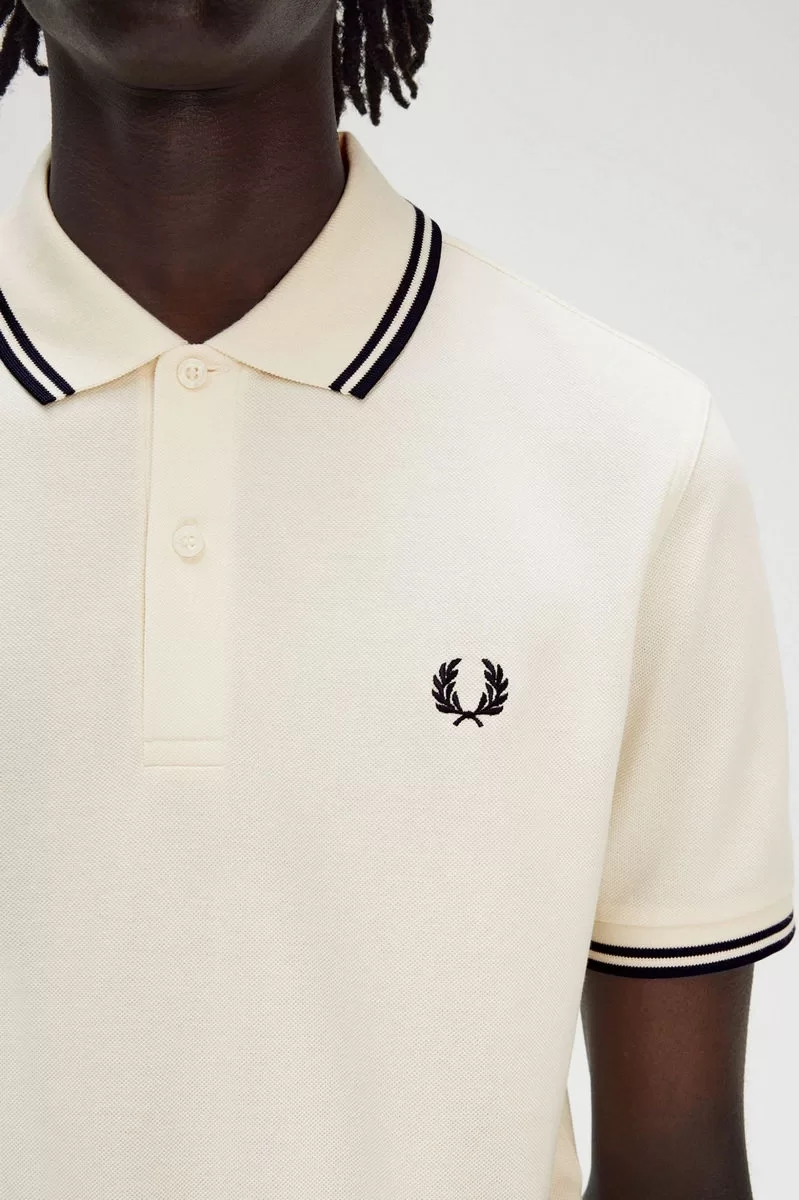Fred Perry TWIN TIPPED FRED PERRY SHIRT Erkek  T-shirt M3600-Y24