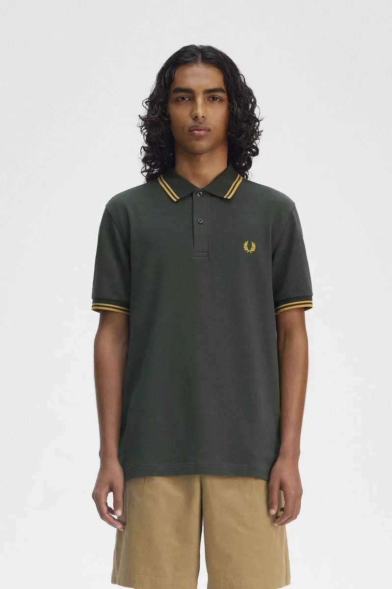 Fred Perry TWIN TIPPED FRED PERRY SHIRT Erkek  T-shirt M3600-Y22