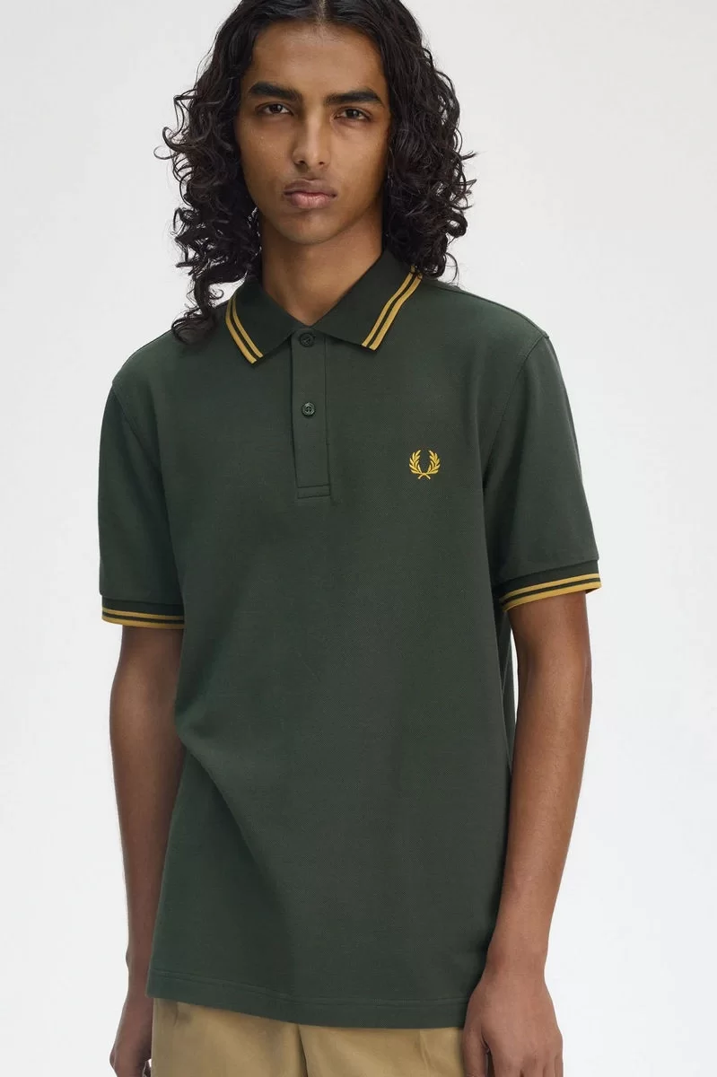 Fred Perry TWIN TIPPED FRED PERRY SHIRT Erkek  T-shirt M3600-Y22