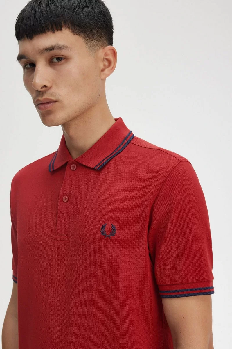 Fred Perry TWIN TIPPED FRED PERRY SHIRT Erkek  T-shirt M3600-Y35