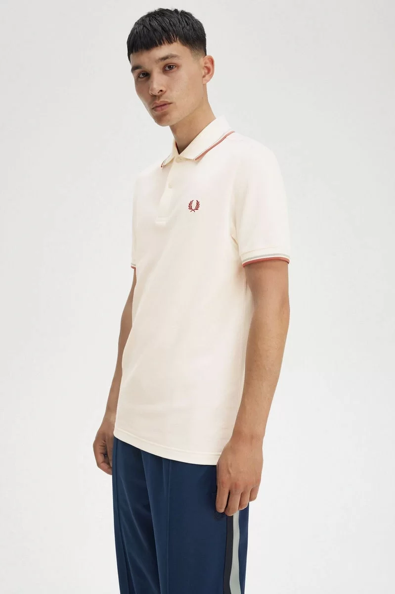 Fred Perry TWIN TIPPED FRED PERRY SHIRT Erkek  T-shirt M3600-Y20