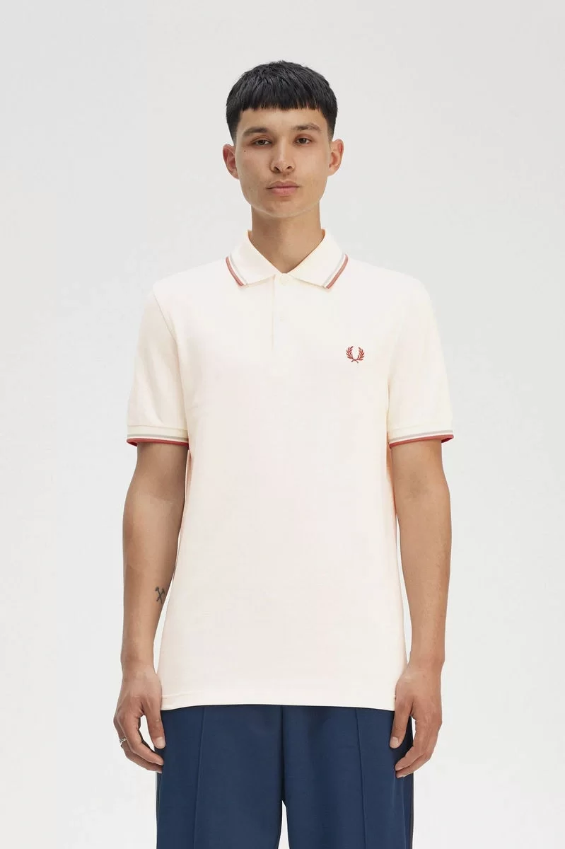 Fred Perry TWIN TIPPED FRED PERRY SHIRT Erkek  T-shirt M3600-Y20