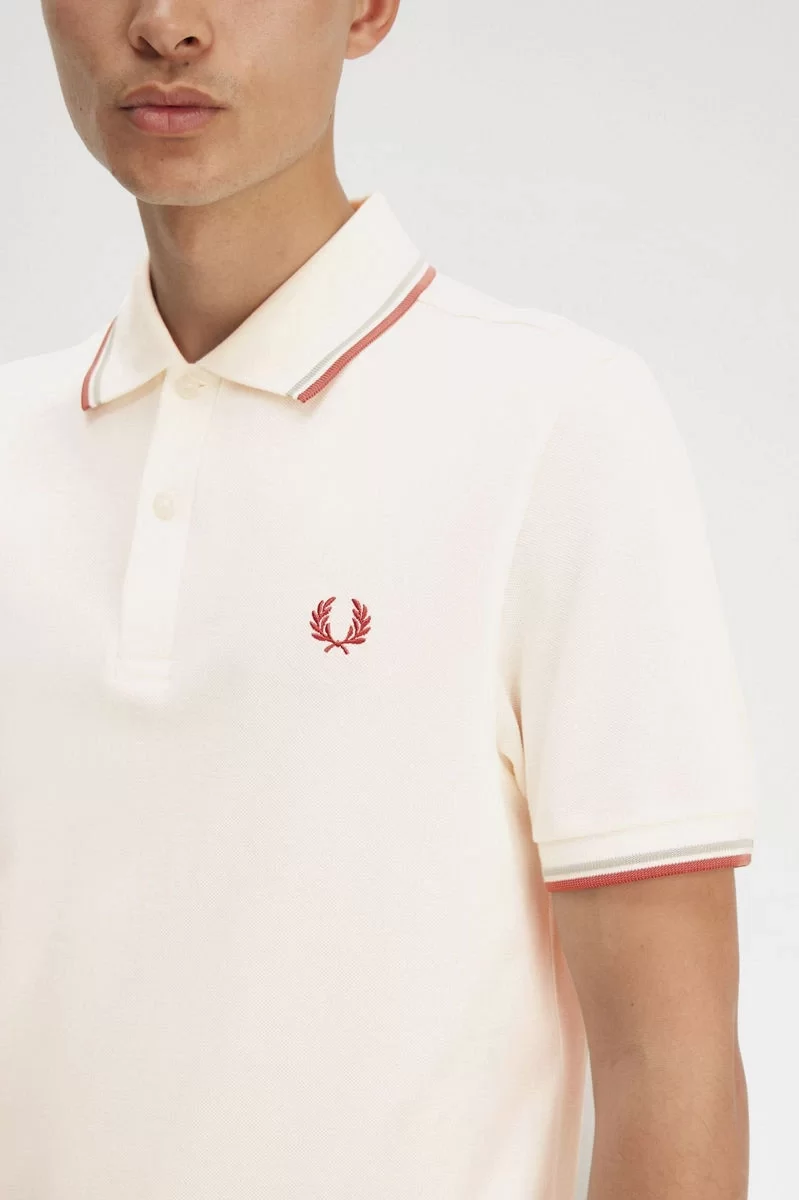 Fred Perry TWIN TIPPED FRED PERRY SHIRT Erkek  T-shirt M3600-Y20
