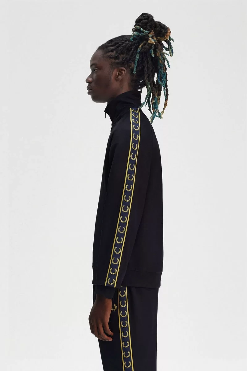 Fred Perry CONTRAST TAPE TRACK JACKET Erkek  Ceket J5557-W75