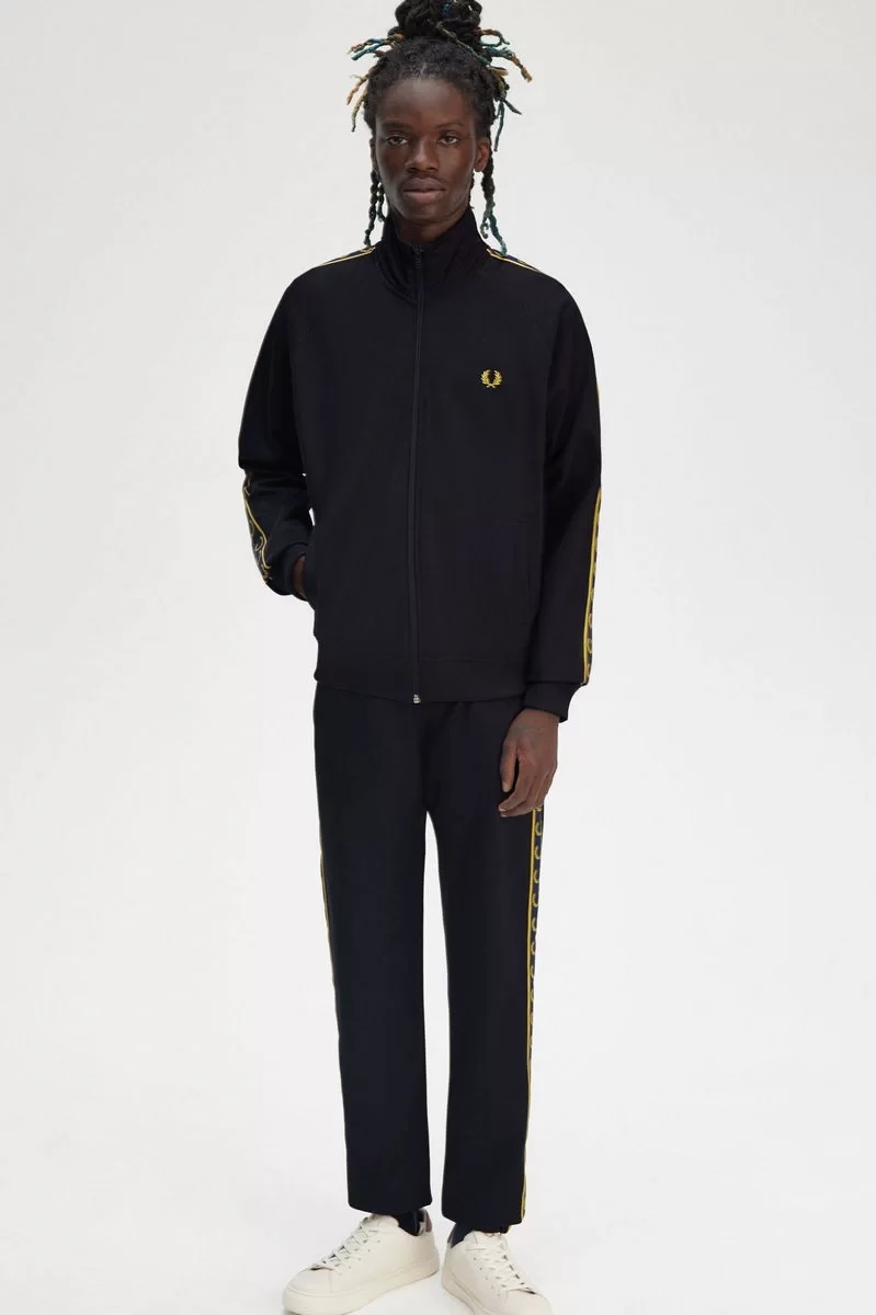Fred Perry CONTRAST TAPE TRACK JACKET Erkek  Ceket J5557-W75