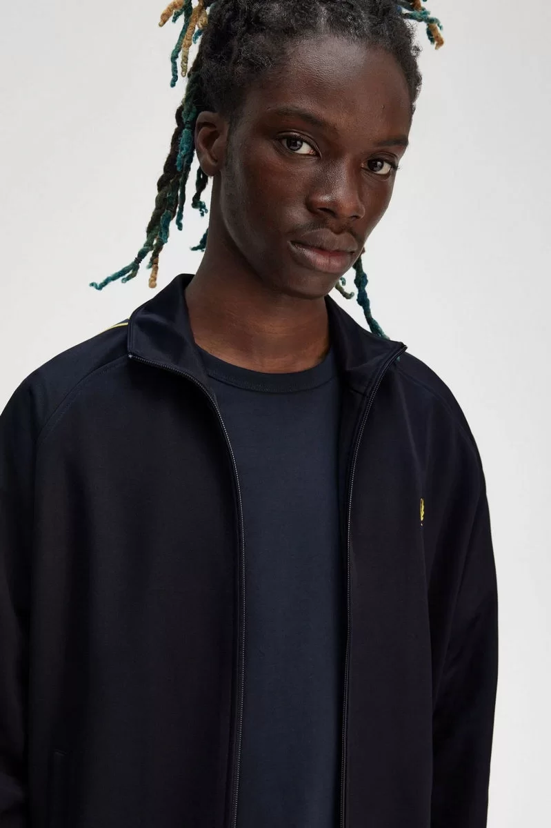 Fred Perry CONTRAST TAPE TRACK JACKET Erkek  Ceket J5557-W75