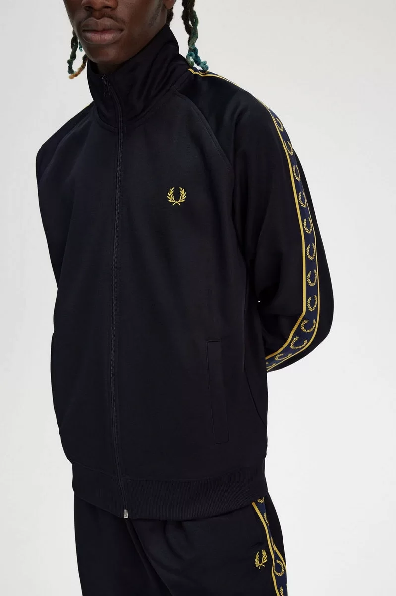 Fred Perry CONTRAST TAPE TRACK JACKET Erkek  Ceket J5557-W75