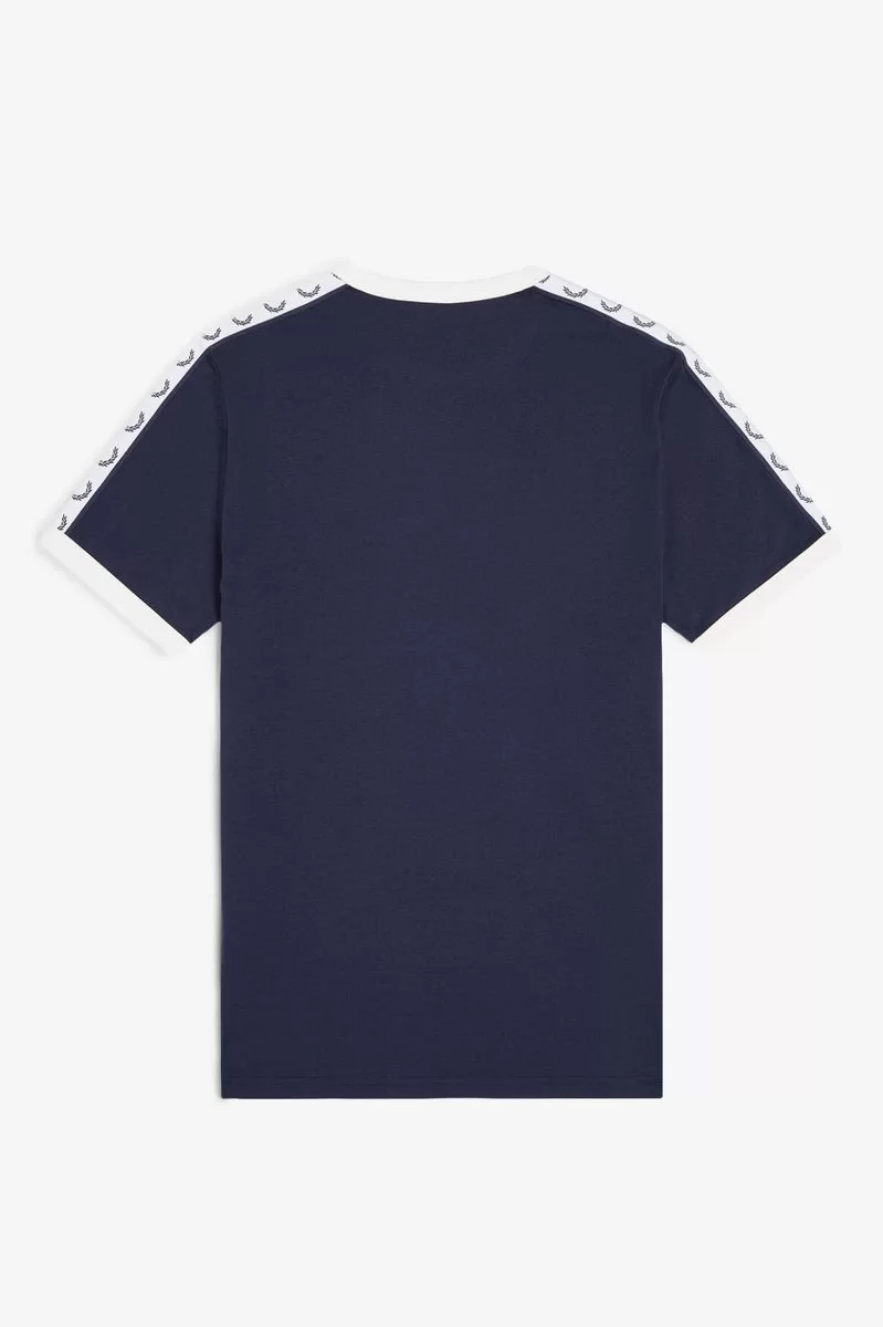 Fred Perry TAPED RINGER T-SHIRT Erkek  T-shirt M4620-266