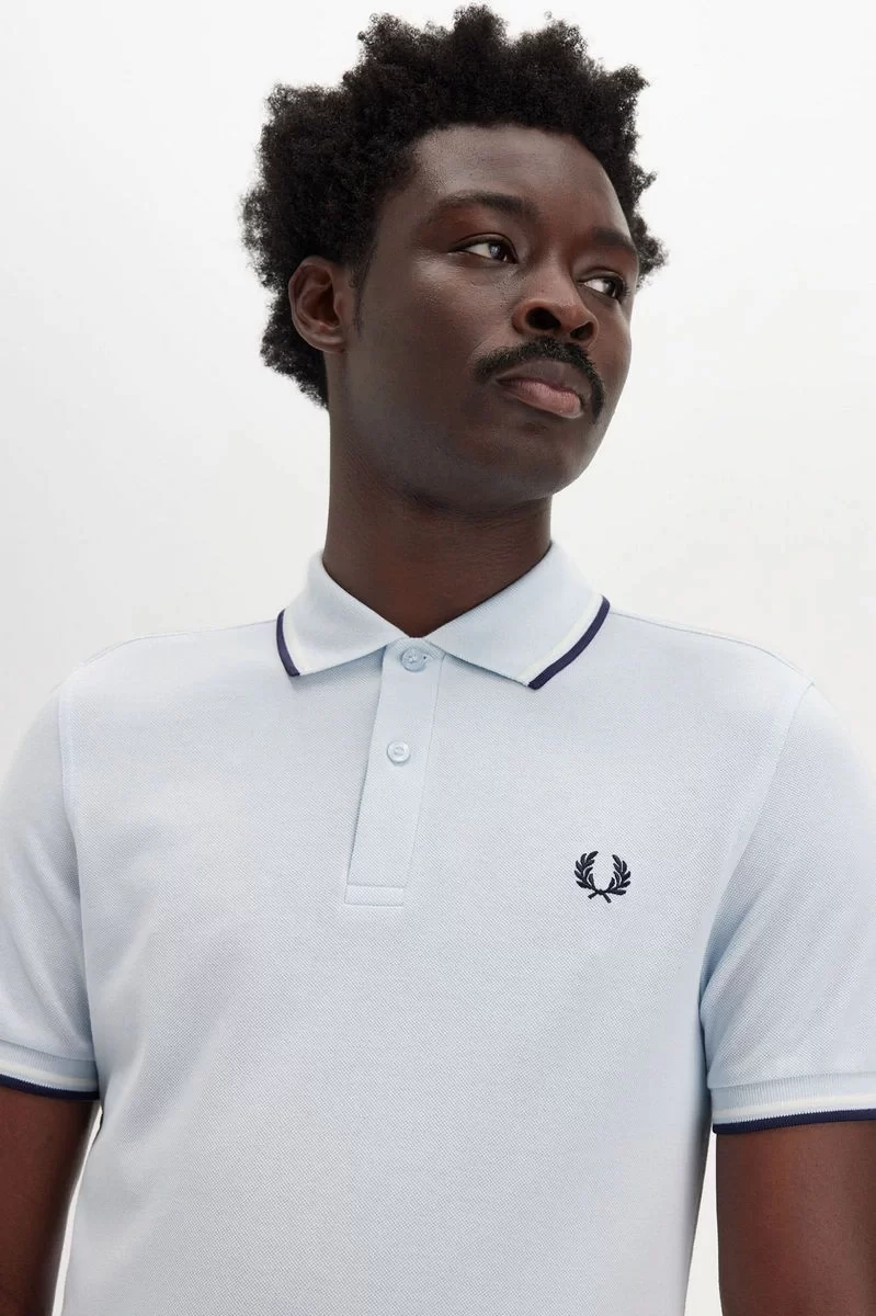 Fred Perry TWIN TIPPED FRED PERRY SHIRT Erkek  T-shirt M3600-Y25