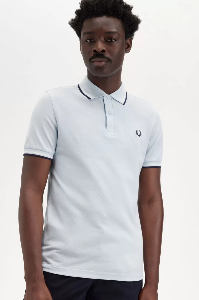 Fred Perry TWIN TIPPED FRED PERRY SHIRT Erkek  T-shirt M3600-Y25