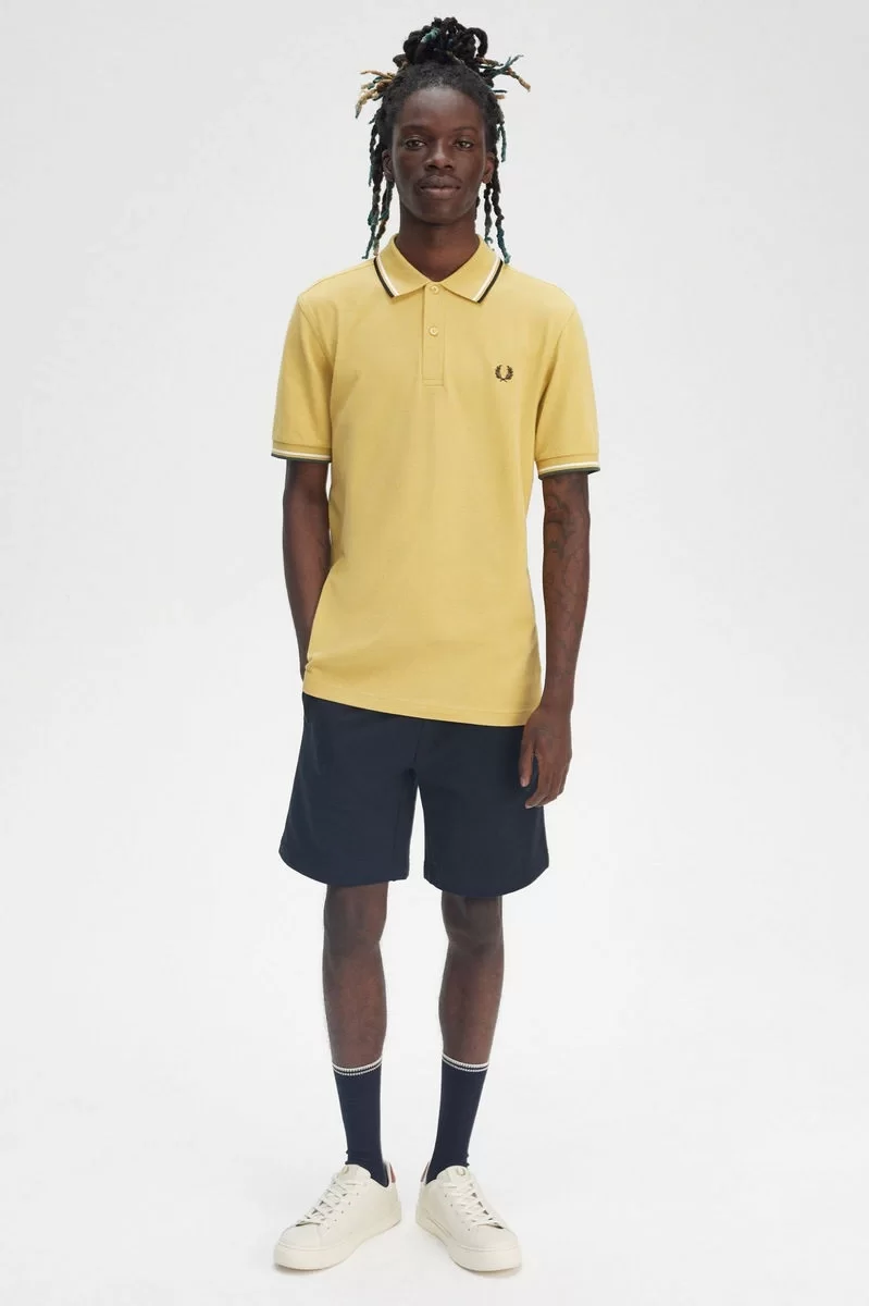 Fred Perry TWIN TIPPED FRED PERRY SHIRT Erkek  T-shirt M3600-Y33